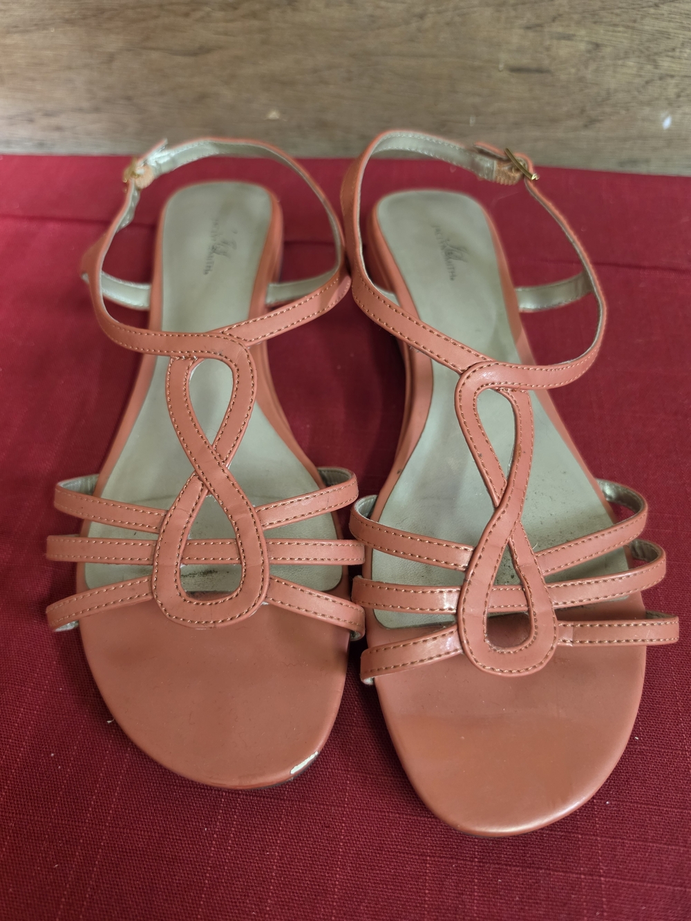 Jaclyn Smith Women’s Coral Strappy Sandals - Classic Open-Toe Style 11W